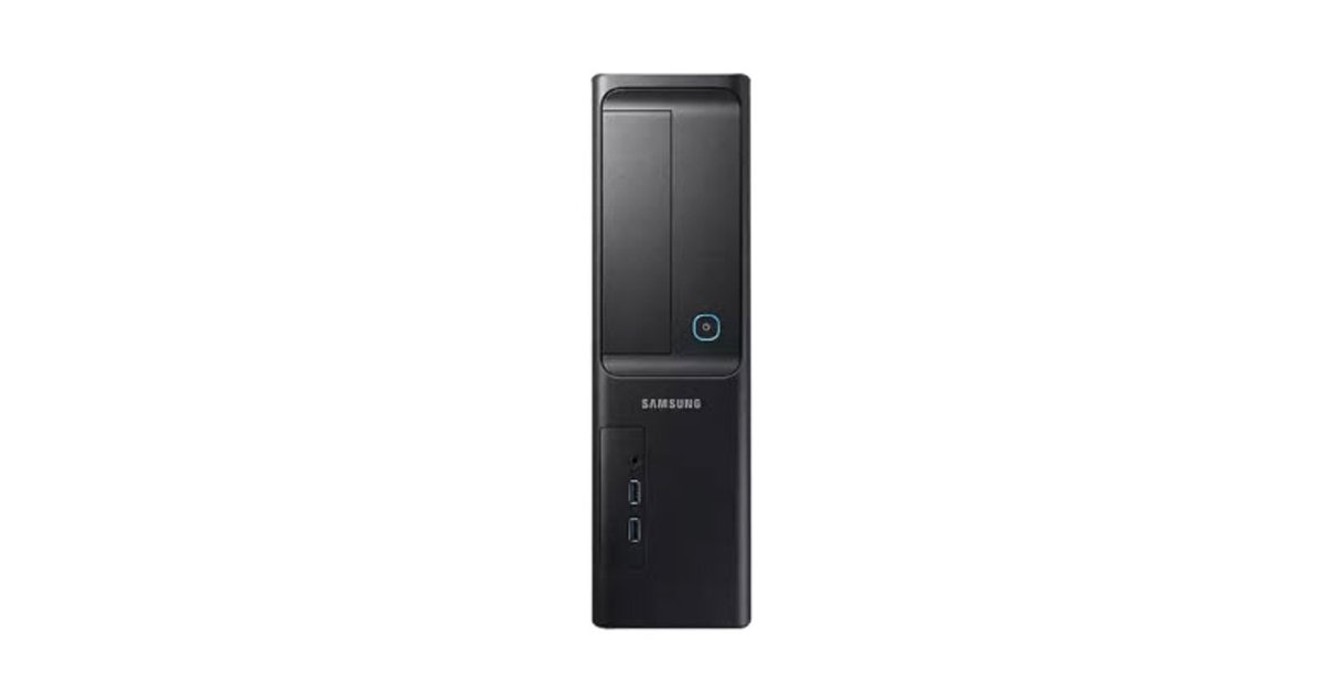 잔고장 없는 사무용 PC 삼성 DB400S7B 리퍼비시 컴퓨터 전면부